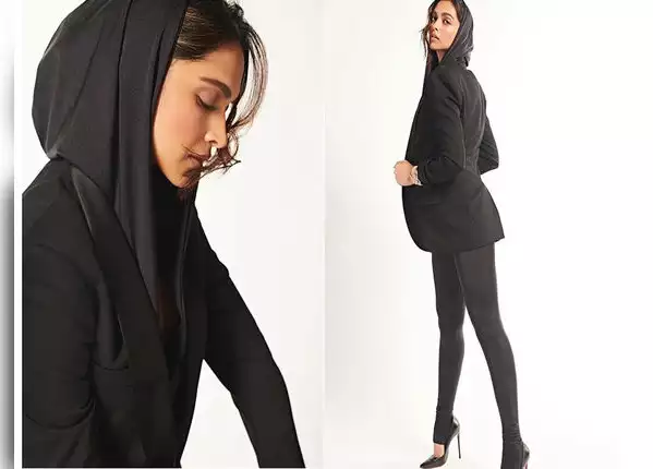 ड्रेस में था हुड भी