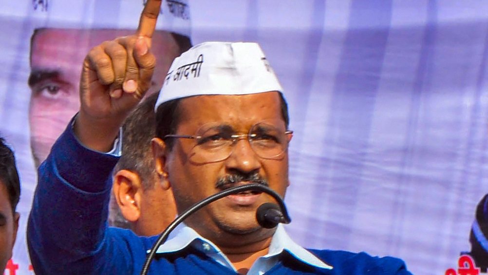 Arvind Kejriwal rally