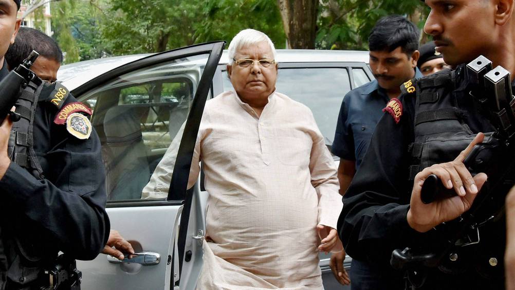 Lalu Prasad Yadav in Ranchi