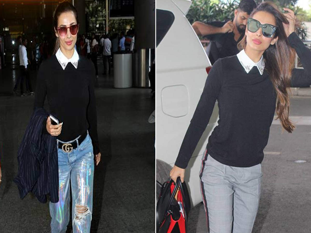 स्टडिड वाइट शर्ट