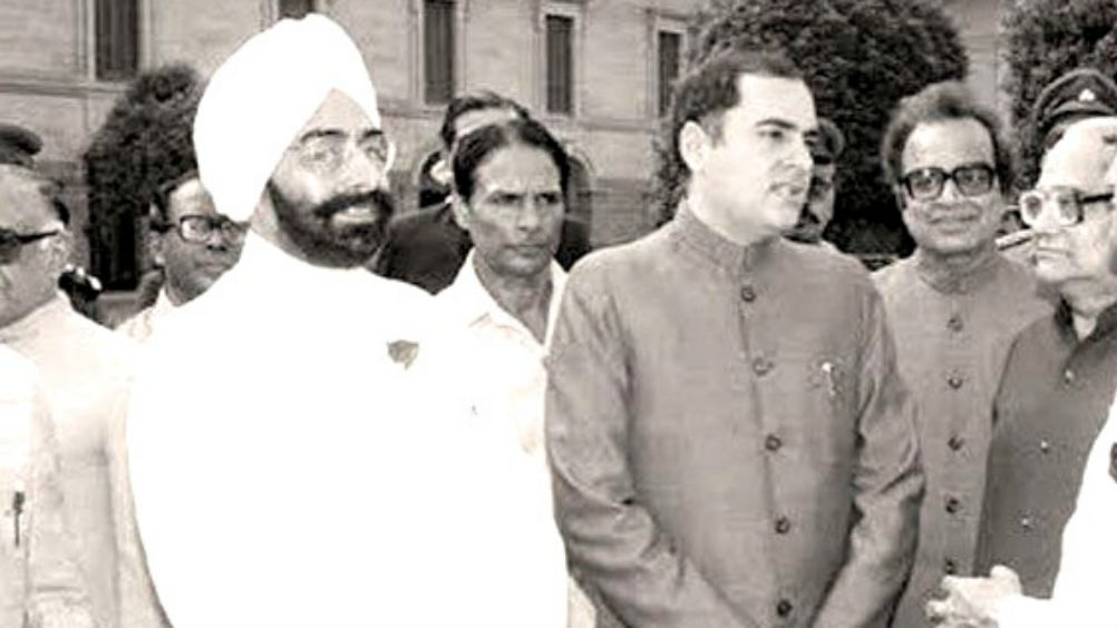 Zail Singh-Rajiv Gandhi