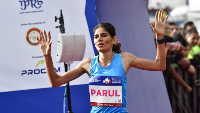 Parul Chaudhary Win Gold 5000 Meter Race in Asian Games