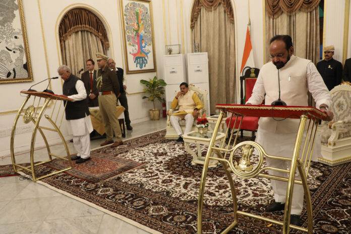 Gopal Bhargava oath As Protem Speaker